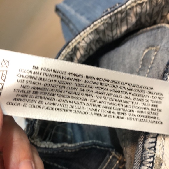 Ariat Western Bootcut jeans Women's 29R Blue cowgirl rodeo denim Ariat Real EUC - Picture 12 of 14